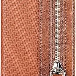 DRISHYAM-XPO Multifunctional Phone Wallet Card Holder Premium Leather Phone Card Holder Stick-On Phone Wallet with Zip, Phone Stand (Multicolor, Pack of 1, Unisex-Adult)-16