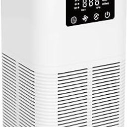 UJEAVETTE Air Purifier Air Purification Small Portable Silent for Garages Dorm Kitchen-image-11
