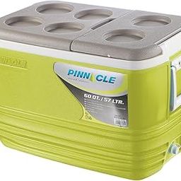 Pinnacle's 57 ltrs Eskimo Hard Cooler : Holds Ice up to 100 Hours | Fits 75 cans| Leak-Proof, BPA-Free | Cup Holders | Tap for Easy Draining |Chiller Ice Box for Travel & Parties.-14