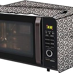The Furnishing Tree microwave oven cover Suitable for Wonderchef 21 Liters OTG, Dustproof, Stain-Resistant, Cover Size WxDxH in CM- (53x36x33), Packed Pattern Grey-image-53