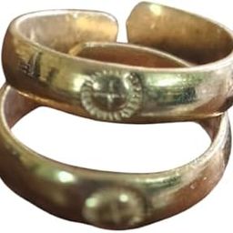 Panchaloha Toe Rings for Women/imopon metti/Five Metal Toe Ring for Daily Use-47