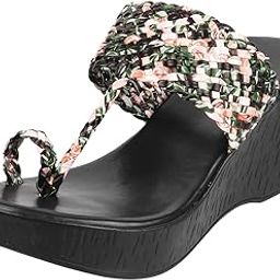 Women Wedge Heel Slip-on Sandal-image-100