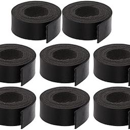 FABLOFT® 8 Pcs Pu Leather Trimming Strap Leathercraft DIY Embellishments 2cm in Width-image-60