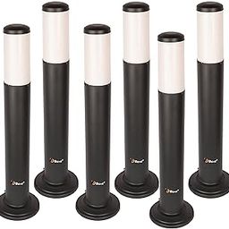 BENE Stainless Steel Ss Benjamin Bollard Garden Lights For Home & Garden Decoration 60Cm Milky, Lamps For Outdoor Weatherproof, Grey Garden & Path Lights (Pack Of 6)-image-98