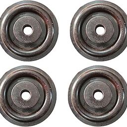 PACIFIC MOVERS Plastic Round Trolley Wheel - Maroon (Size: 6 x 2 x 1) 4 Pcs.-21