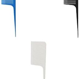 MERISHOPP® Professional Salon Weaving Highlighting Foiling Hair Combs Black+White+Blue|Health & Beauty | Hair Care & Styling | Brushes & Combs-image-44