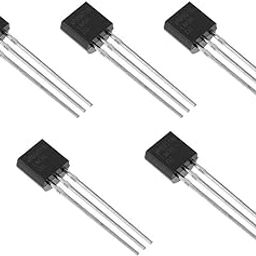 IDUINO 5pcs LM35DZ LM35 Analogue Precision Centigrade Temperature Sensor IC,To-92-18