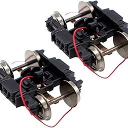 LOOM TREE® 2Pcs Ho Scale 1:87 Model Train Roller Bearing Truck DIY for Railway Ho Scale-image-69