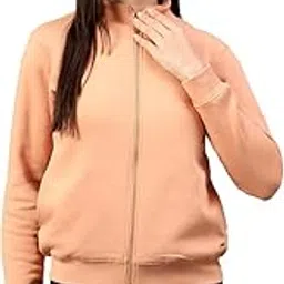 cantabil Solid Full Sleeves Regular Fit Women Casual Sweatshirt| Casual Winter Sweatshirts for Women | Ladies Sweatshirts for Winter Wear (P_LSWS00067)-picture-33