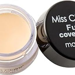 Miss Claire Cream Miss Claire Full Coverage Makeup + Concealer #2, Beige, 6 grams Natural finish Beige 6 g-8
