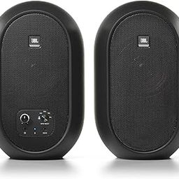 JBL Professional 104-BT-Y3 Powered 2-Way Full Range Studio Monitor, Speaker, Built-In Amplifier, 30W + 30 W, High Output, Bluetooth 5.0 Compatible, (Black)-picture-11