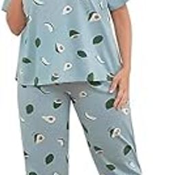 Women's Top & Pyjama Printed Night Suit Set of Premium Blend Cotton Nighty Ladies Nightdress Nighty for Womens-image-83