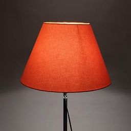 14" Inches Orange Conical Lamp Shade for Table & Floor Lamps, Meduim-Large-20
