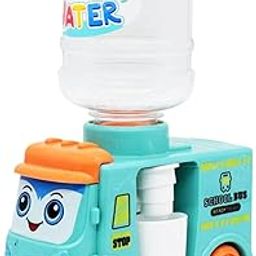 FunBlast Water Dispenser Toy for Kids - School Bus Toys for Kids, Push & Go Toy for Kids, Mini Vehicle Toy for Kids, Vehicle Toy Play Set for 3+ Years Old Kids (Sea Green)-image-74