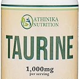 Taurine Supplement 1000mg Per Serving, 180 Capsules - Amino Acid Studied to Support a Longer, Healthier Life (Taurina) Vegan Safe, Gluten Free, Non-GMO-image-96