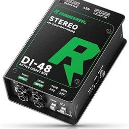 Direct Box with Dual 1/4” High-Impedance Stereo Inputs Di Boxes Support For Guitar/Bass Instruments Premium Direct Injection Active Di Box For Thru & XLR Outputs (Active Di Box)-image-34