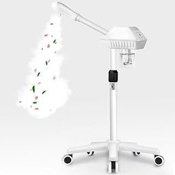 Professional Facial Steamer for Ozone Humidifier Atomizer, Adjustable Height and Angle, Face Steamer Clean Skin Firming Pores and Moisturizing Suitable for a Beauty, Spa, at Home-image-50