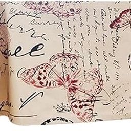 bnf® Retro Tablecloth British Style Rectangule Floral Table Cover Decor 145 * 200cm|Home & Garden | Kitchen, Dining & Bar | Linens & Textiles |1 X Floral Print Tablecloth-36