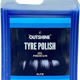 The Outshine | Premium Tyre Polish Gel, 5L | Premium Tyre Gel | Long-lasting Tyre Shine | UV Protection for Tyres | All-Vehicle Tyre Gel | Non-Greasy Tyre Shine-image-3