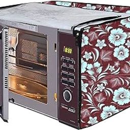 MobiCR Microwave Oven Cover Dust Proof & Water Proof for LG 21 Litre Convection Microwave Oven, 37, Brown::White-image-90