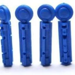 Wellstar 100 Pcs Round Fine Blood Lancet for Dr Morepen BG03 Glucometer Lancets (100) Glucometer Lancets (100)-70