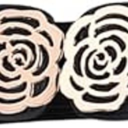 Women’s Floral Elastic Waist Belt – Stretch Fabric Belt for Dresses, Sarees, Jeans & Tunics-image-20