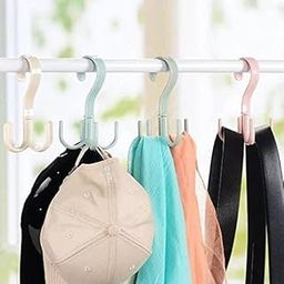 SpaceOrganizer 360-Degree Rotating Clothes Hanger, Multi-Purpose Wardrobe Organizer for Pants and Suits (360 Rotating Clothes Hanger, 5PCS)-image-97