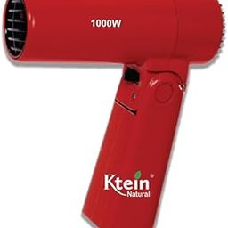 Ktein Mini Hair Dryer with Concentrator Nozzle, Dual Function Switch, and Hanging Loop - 1000W Compact Travel Hair Dryer-image-60