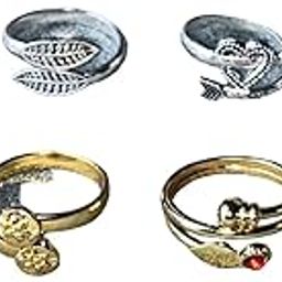Women & Girls Metal Plated Fancy Toe Ring Adjustable Bichiya/Leg Finger Ring-Combo-4 (A_C_P_110791_Multicolor)-image-60
