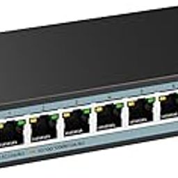 9 Port 2.5Gb Web Managed Switch, 8X2.5G Base-T Ports & 1X10G SFP+, Multi-Gigabit Network Switch Ethernet Splitter for Office Home, Static Aggregation, QoS/VLAN/IGMP, Fanless-29