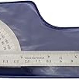 Premium Angle Finder Arm Rule Professional Metal 0-180 Degrees 150mm Measurement with Adjustable Screw DegreeProtractor-26