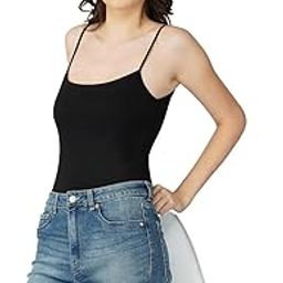 Women's Spaghetti Strap Bodysuit-image-34