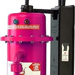 Mr.SHOT MAX (Fitted with MCB) Instant Running Water Heater ABS Plastic, Auto Cut Off and Manual Reset, Inlet and Outlet Thread (PINK COLOR)-picture-10