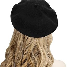 Round Black Beret NCC Commando Stylish French caps Newsboy caps-image-51