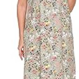 AV2 Women's Cotton Floral Maxi Maternity Nighty-image-7