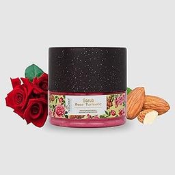 Naturoot Whitening Body Scrub with Rose and Turmeric Extract, for All Skin Types (190g)-image-29