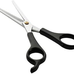 1PCS Hair cutting scissor Professional Stainless Steel Hair Thinning Zig Zag Teeth Scissors Hairdressing Styling Set For Barber Beauty,Parlour,Salon,Home-image-6