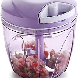 MORVIX 1L Handy String Chopper – Manual Vegetable & Fruit Cutter with 5 Stainless Steel Blades | Quick Pull Chopper for Onion, Salad, Dry Fruits & More (1000ml)-picture-17