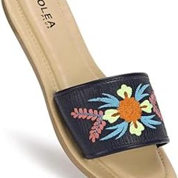Paragon K6020L Women's Sandals | Stylish Slip on Flats with Cushioned Soles | Trendy Lightweight Durable & Comfortable Fashion Slippers for Outdoor Use-image-6