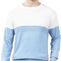Self Design Round Neck Full Sleeves Regular Fit Mens Casual Sweater | Casual Sweater for Men | Mens Sweater for Winter Wear (P_MSWL00110)-image-4