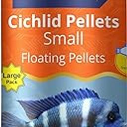 Intan Aquatic Cichlid Pellets Fish Food | Small Floating Pellets for Cichlid Fish | Large Pack 145 Gram, Pellet Size 2 mm Dia, Pack of 1-image-93
