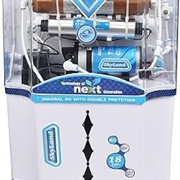 AQUAFRESH® Skyland 18 L Ro + Uv + Uf + Copper Filter + Tds Water Purifier | 7 Stages Purification,Suitable For Borewell,Tanker,Municipal Water (White)-image-4