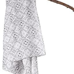 Mirati Stylish Girls Cotton printed Scarf, 100x100 Cm Square Size,100% Cotton Scarf (100x100 Cm :: Multi Colour)-image-64