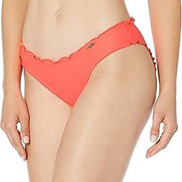 Women's Cosita Buena Wavy Full Ruched-Back Bikini Bottom-image-70