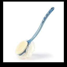 Long Handle Bath Brush with Soft Bristles, Blue-image-46