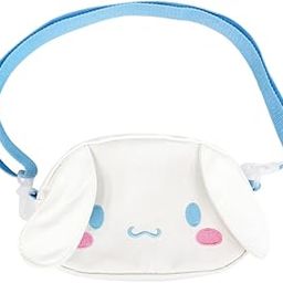 Kawaii Girls Canvas Hand Bag Cartoon Cute Cinnamoroll Purse Bag for Girls Cute Phone Bag Crossbody Bag with Removeable Shoulder Strap Fashion Girls Day Bag Handbag, 20x13x5cm-image-26
