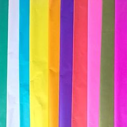Kite Paper, Flower Making Paper Tissue Paper 10 Colour 2 Each Pack of 20, Size 45 cm X 35 cm-image-3
