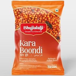 Bhujialalji Kara Boondi (pack of 1) 150g | Fried crispy & spicy bengal gram flour balls | All time favourite indian snacks/Namkeen | Ready to eat | Light snacks | Boondi for Raitha-image-85