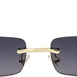 Mens Womens Polycarbonate Uv Protection Metal Rectangular Sunglasses-picture-35