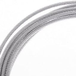 CALANDIS® Replacement Jump Rope Cable Fastest Competition Speed Rope Cords Silver-picture-30